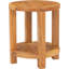 Outdoor Round Teak Side Table