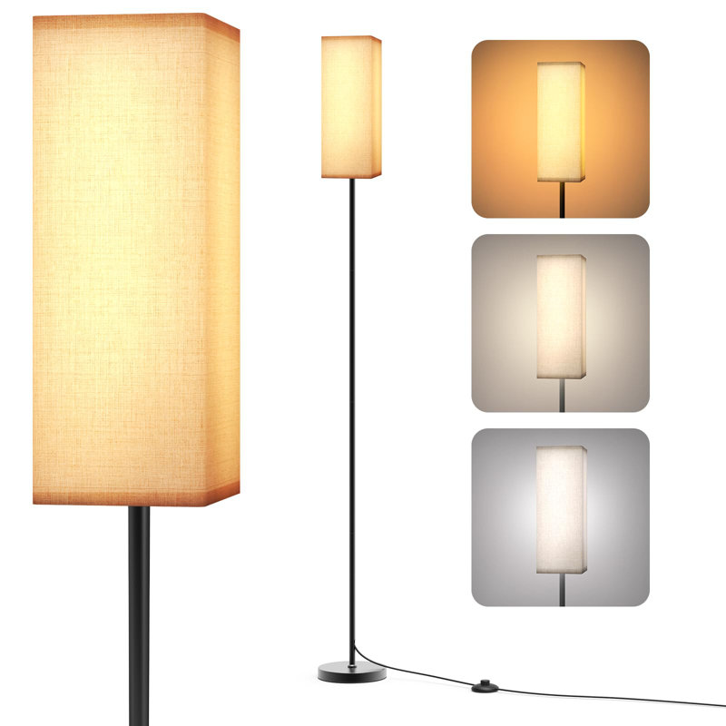 Adylynn 57.89'' Gold Traditional Floor Lamp