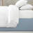 Shay Solid Cornflower Blue Cotton Bedskirt-109715465-109715463