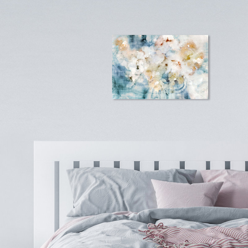 «Flowering Petals Morning», impression sur toile, H 10 po x l 15 po, Toile tendue