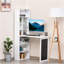 Armoire de bureau murale pliable avec tableau noir et tablette latérale HOMcom-2066813985