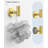 VIBRANTBATH 5-Piece Stainless Steel Bathroom Hardware Set, Sturdy & Easy to Install with Stylish Design-72767416