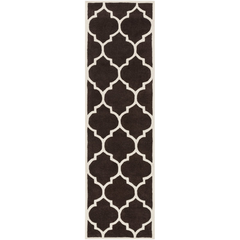 Ayler Wool Geometric Indoor Rug, Runner 2'3" x 8'