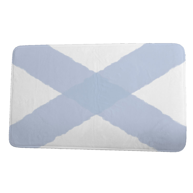 Tapis de bain Scarlett, l 24 po x L 17 po, Bleu
