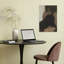 Lady In Black Impressionist Abstract Contemporary Portrait Wall Art Print-284903298
