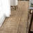 Werts Handmade Tufted Farmhouse Jute Tasseled Brown Rug-1846890493