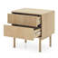 53cm W Solid Wood Bedside Table