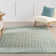 Jeni SuperiorWash Solid Faux Rabbit Machine Washable Area Rug