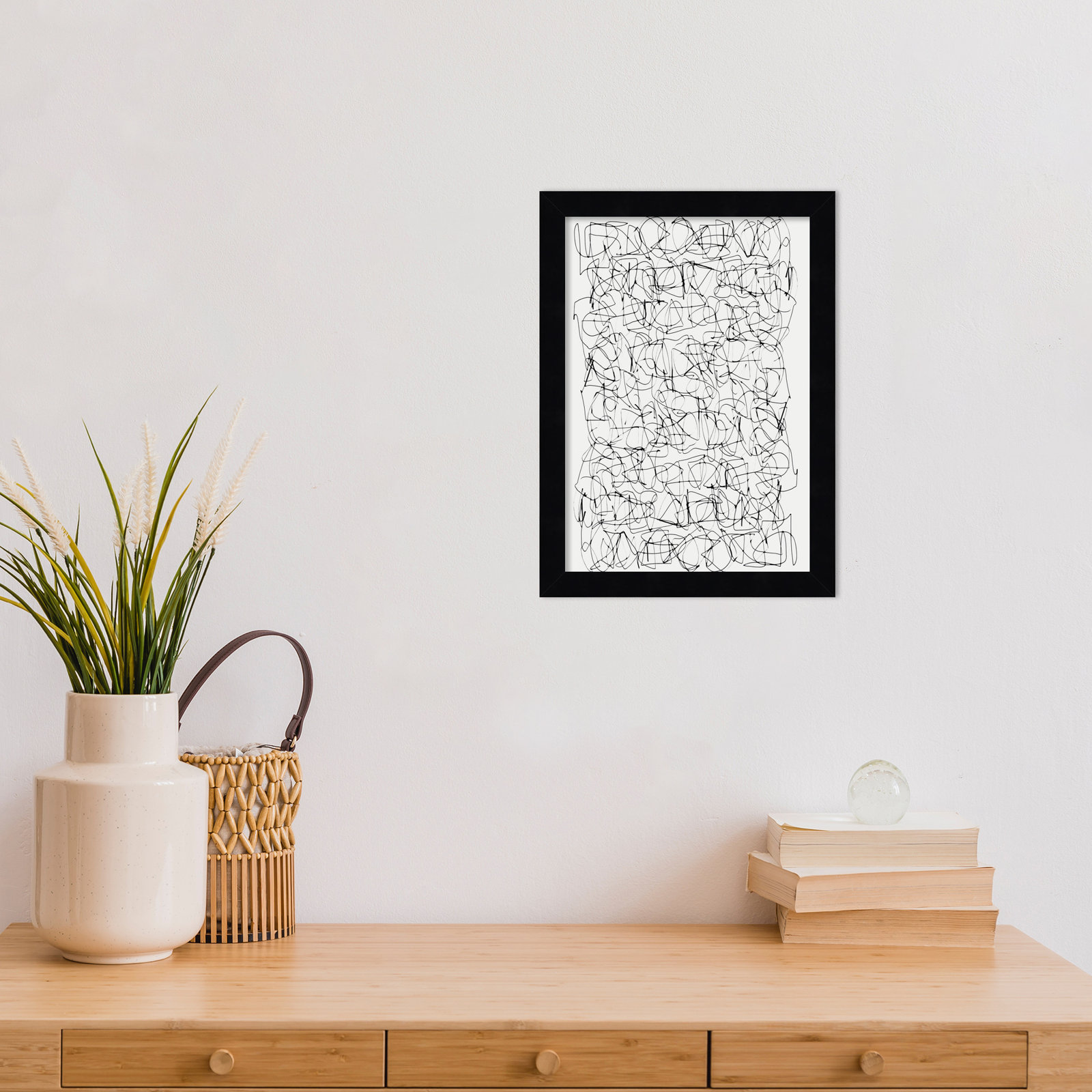 Circuitry by Dan Hobday, 13" H X 10" W, Black