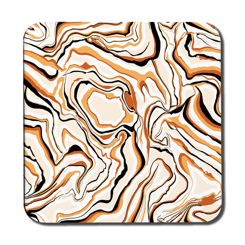 Square 6 Piece Coaster Set
