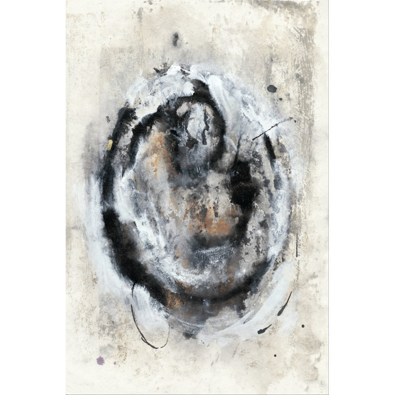 Circular Energy III by Joyce Combs - Wrapped Canvas Painting, 46cm H x 30cm W x 3.8cm D