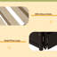 Lit de jour extensible avec couchette, lit de jour en bois avec couchette-2133152209