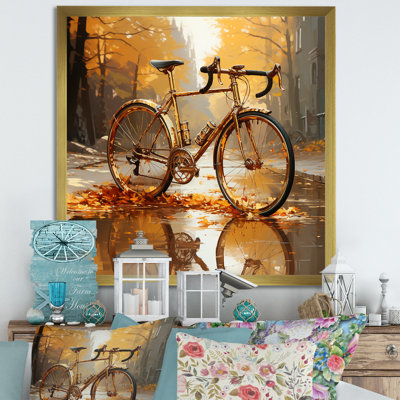 " Golden Wheels Bicycle I "
