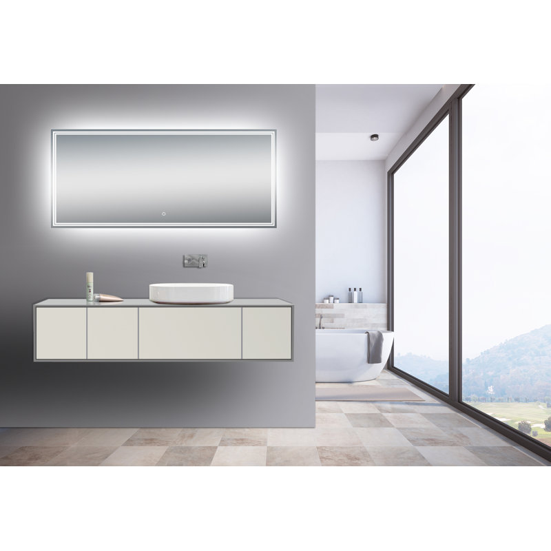 Miroir de salle de bain Xena, 30 po x 68 po