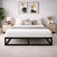 Maise Metal Bed frame Modern Design Easy Assembly Anti Slip For Mattress-493769993