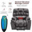 Power Lift Recliner Massage Chair with Cup Holders, Heavy Duty Electric Lounge Chair for Elderly-1946494197