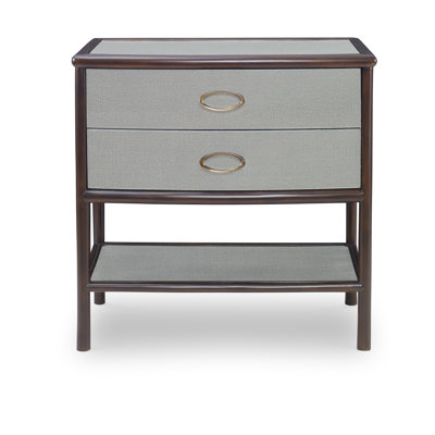 Caribe 2 - Drawer Solid Wood Nightstand