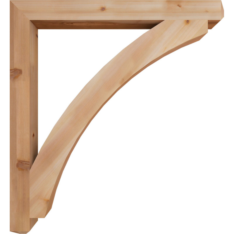 Support pour artisan Thorton, Cèdre rouge de l'Ouest (lisse), H 48 po x l 4 po x P 44 po
