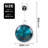 Elegant Vintage Metal Pendulum Wall Clock-1167424220