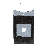 Commercial Zone Avante Trash Container, 30-Gallon Shallow Unit w/Canopy Lid, Liner Included