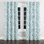 Rideaux à motif géométrique - 1 panneau à œillets Borgella Coastal-917687243-917687247