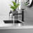 Single Hole Bathroom Faucet with No Drain Assembly Less Handles