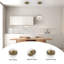 1 - Light Gold LED Single Pendant