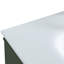Meuble-lavabo mural simple 30 po avec lavabo flottant vert