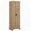 Armoire de rangement à deux portes avec tablette réglable et conception anti-basculement facile à assembler-1184789038