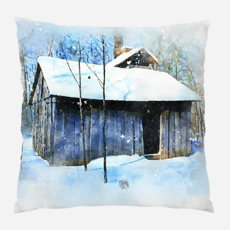 Coussin décoratif house Alejandra, Microsuède, Intérieur