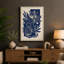 Tiger in Foliage Art Deco 1 Piece Wrapped Canvas Wall Art-1407649408-1407649419