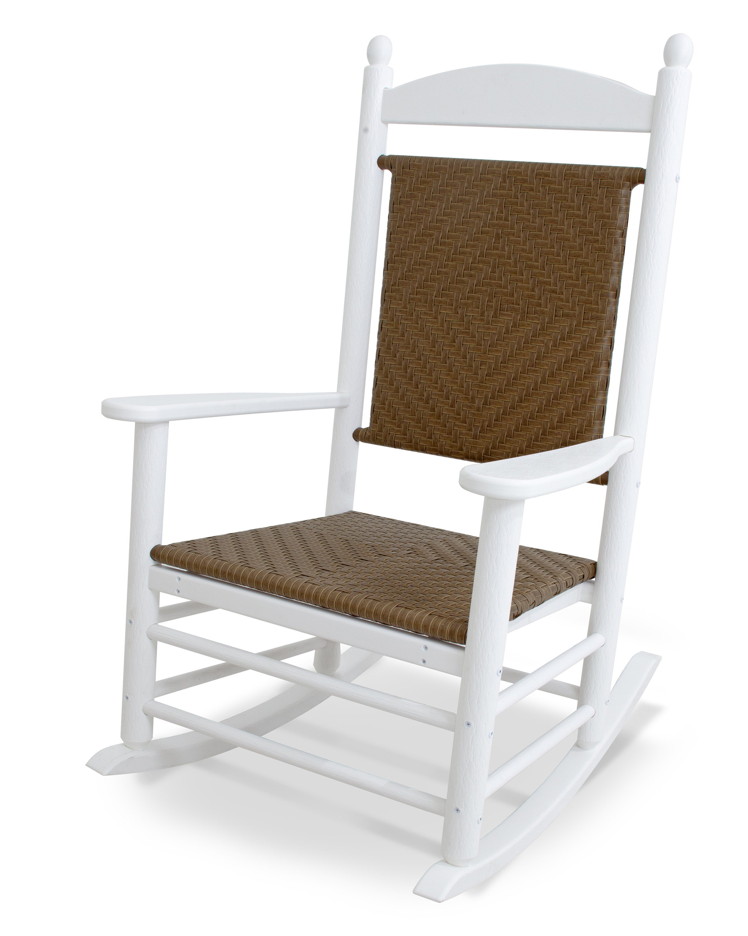 POLYWOOD® Jefferson Woven Rocking Chair & Reviews | Wayfair