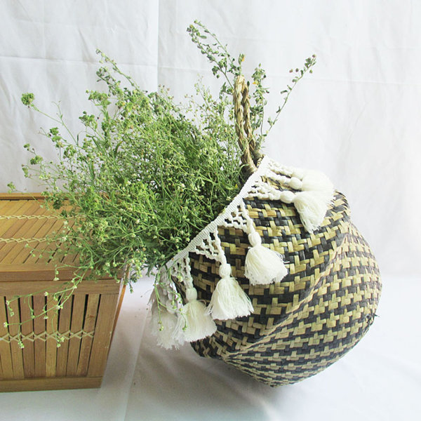 Crochet Rustic Beige Baskets Functional Storage Organizers for Bathroom or  Kitchen Practical Housewarming Gift 