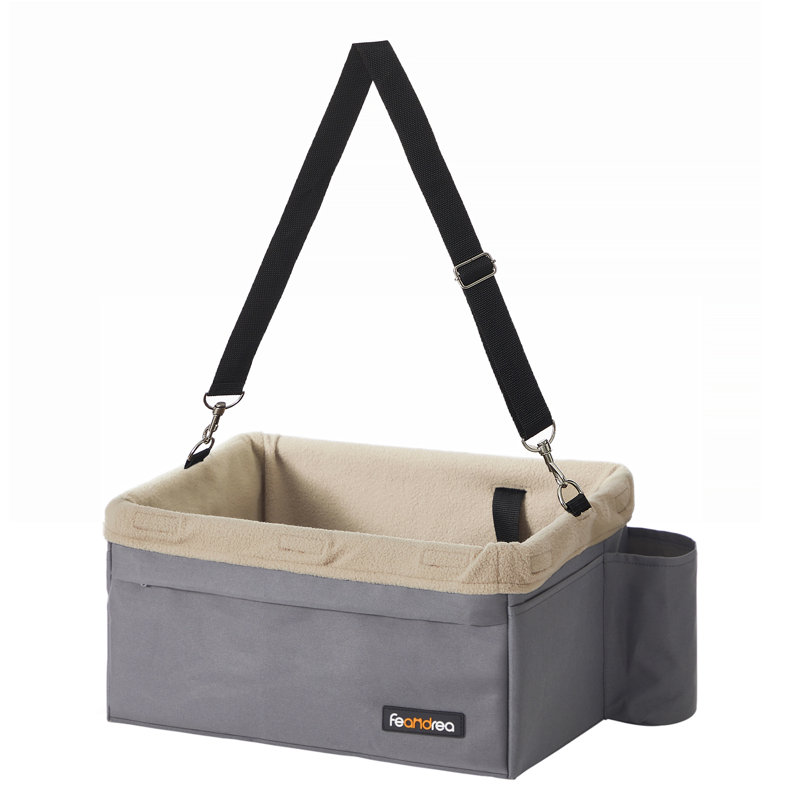 Siège d'auto pour chien, Gris