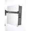 Applique murale en cristal Camargo de 5 po en chrome-2129074790