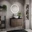 80mm Single Bathroom Vanity with Ceramic Basin