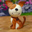 Ensemble de 6 figurines de chien en métal The Puppy Pack