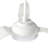 56"  3 - Blade LED Smart DC Ceiling Fan with Remote Control and Light Kit Included-431045350