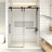 56-60"W x 76" H Frameless Sliding Shower Door with 5/16" (8mm) Clear Tempered Safety Glass Stainless Steel Hardware-122533145