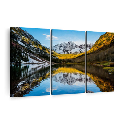 " Maroon Bells Mountain Scene "