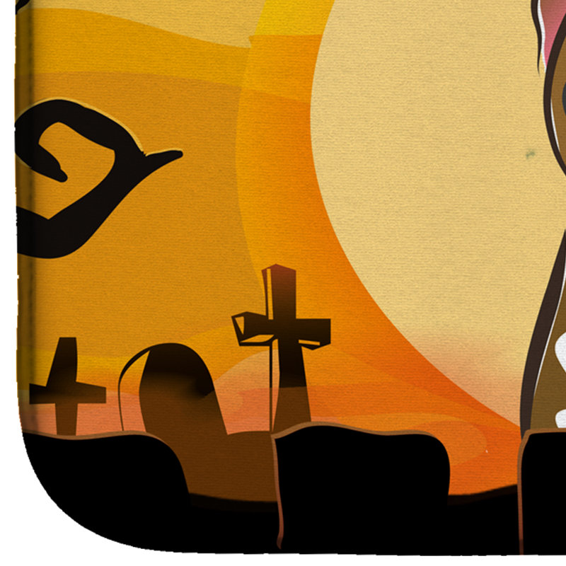 Tapis de séchage halloween boxer