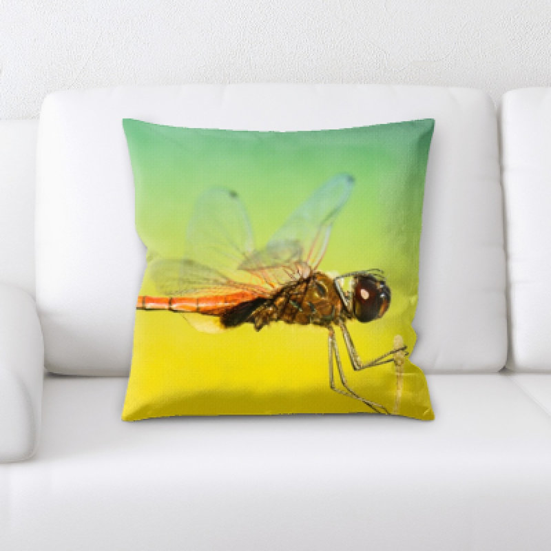 Microsuede Throw Pillow