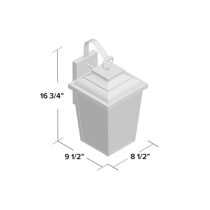 Mayhugh Aluminum Wall Light