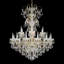 New Orleans 18 Light 36in x 44in Chandelier in Black Pearl with Clear Radiance Crystals-188689557-188689558