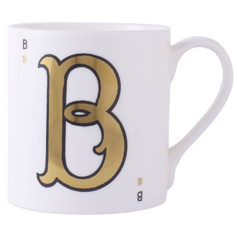 Tifany Bone China Coffee Mug, B