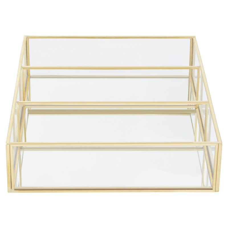 Fielden 3 Compartment Makeup Organiser