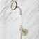 Baywood Exposed Pipe Shower System with Rough-in Valve