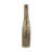 11.5X3X13" Rounded Bronze Ceramic Vase With Oval Cut-Out Center