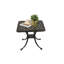Table de patio en aluminium durable de conception classique pour les cours arrière