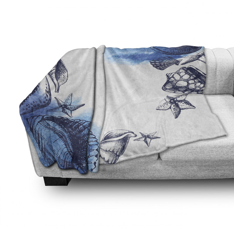 Hand Woven Throw Blanket, 50" W x 70" L